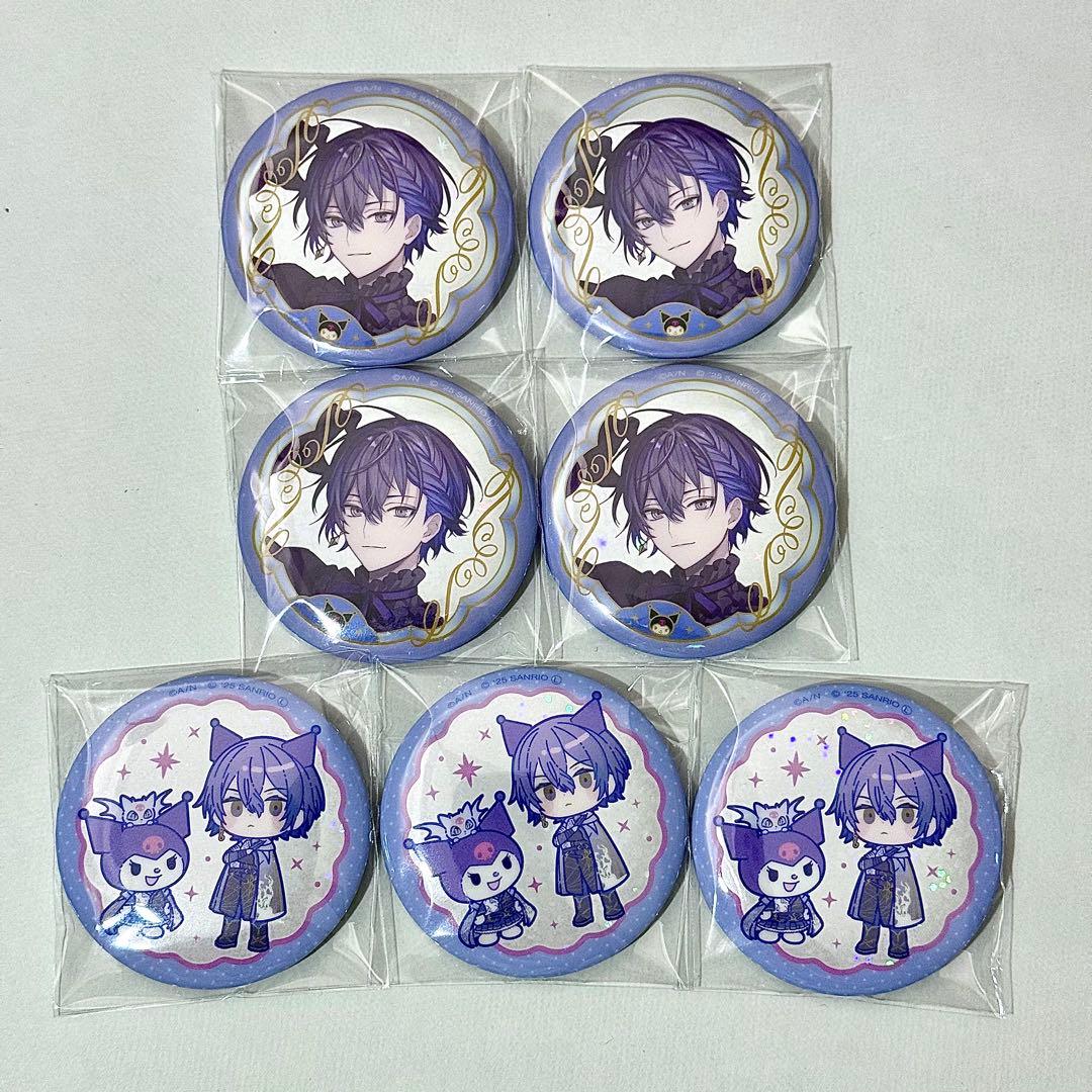 にじさんじ 小柳ロウ サンリオ Dytica ランダムキラキラ缶バッジ