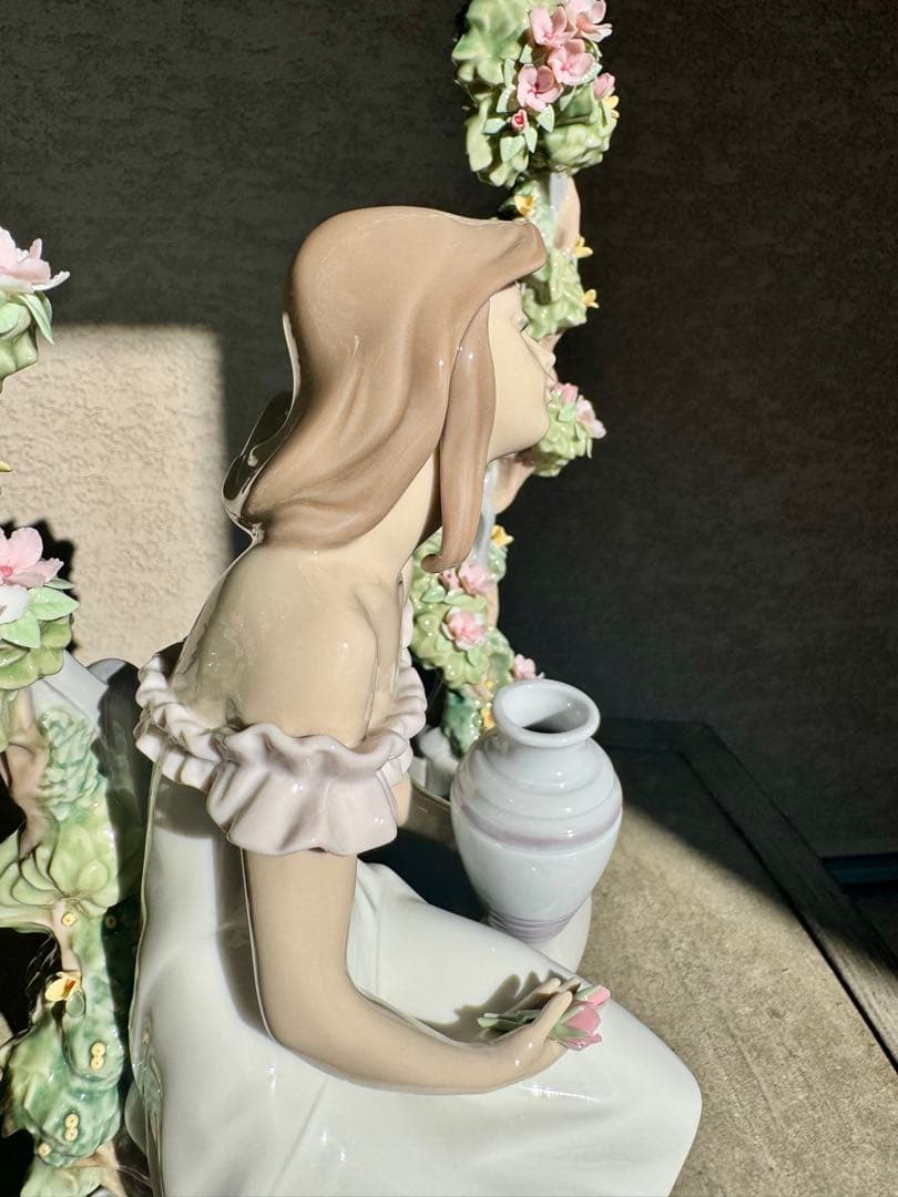 51.5】リヤドロLLADRO 「陽だまりの中で」綺麗！