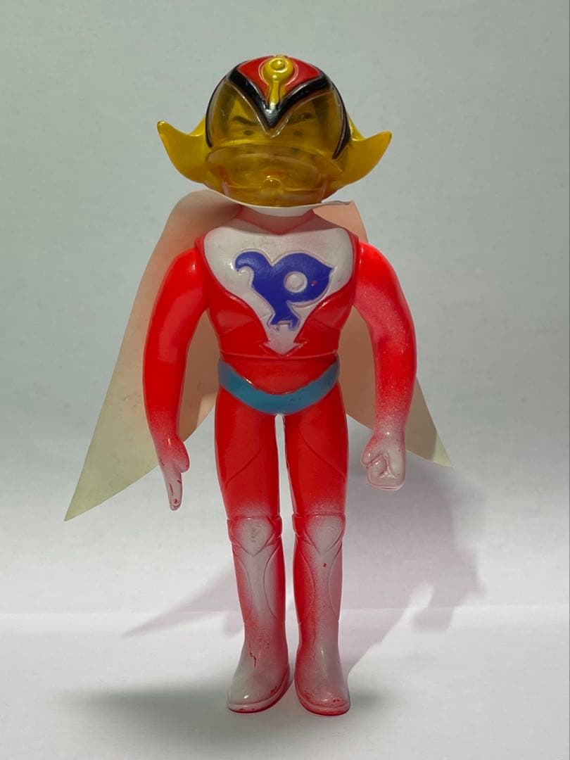 【当時物】 中嶋製作所 破裏拳ポリマー ソフビ 12cm