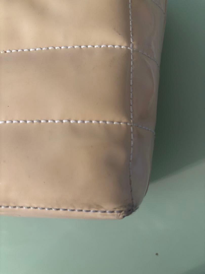 し*い様 CHANEL✨ベージュ キルティング ショルダーバッグ✨美品✨お値下げ