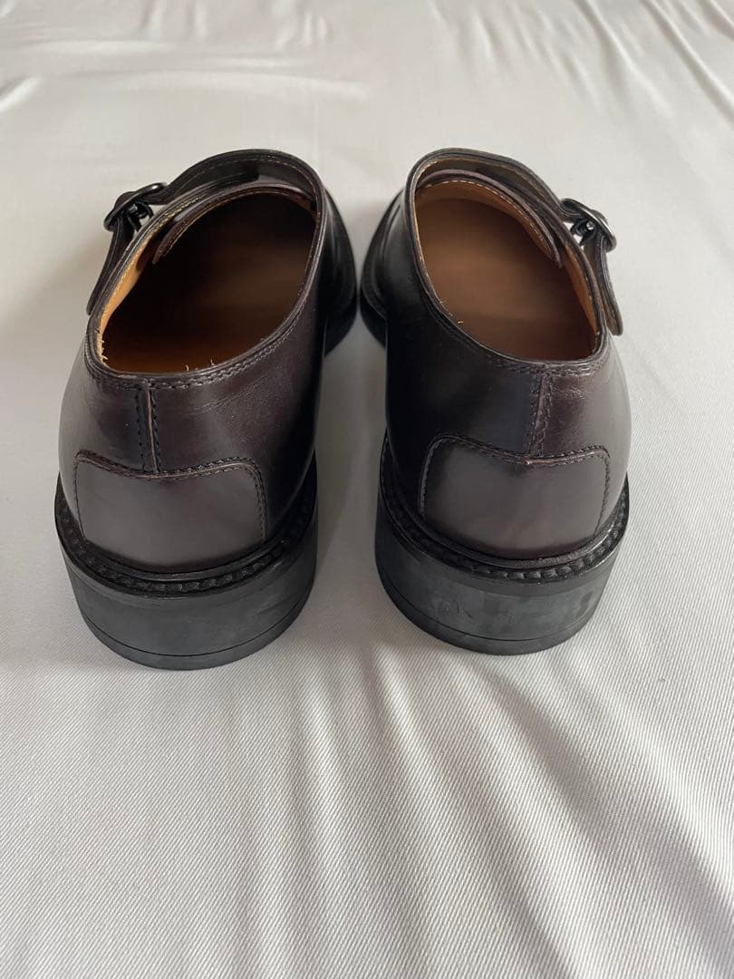 【新品】１５万 試着のみTod’s トッズ　モンクストラップ　ダークブラウン　８