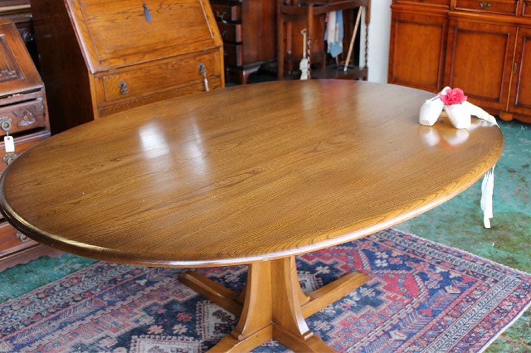 【シシャモ】アーコールのダイニングテーブル①（テーブル部分）