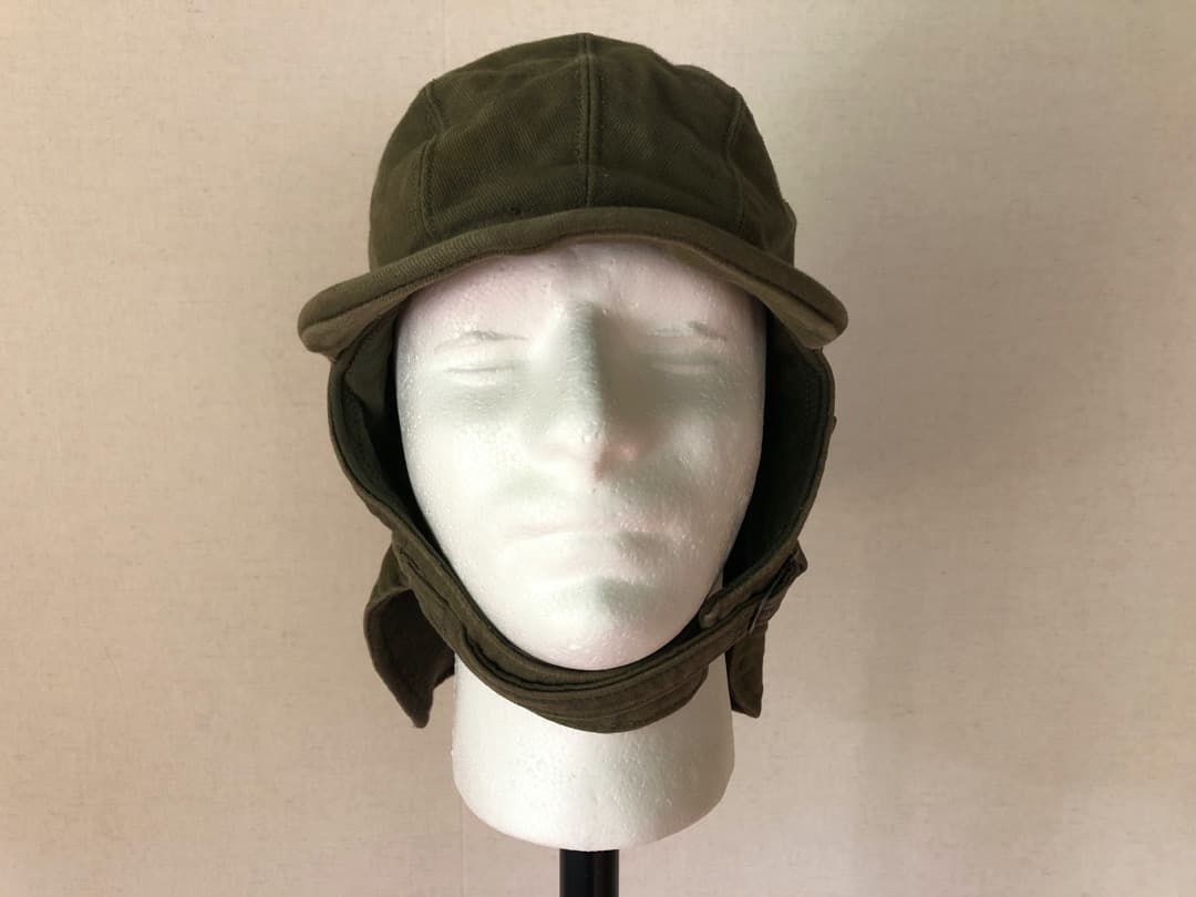 希少 1940s vintage 米軍 実物 USN デッキキャップ E - メルカリ