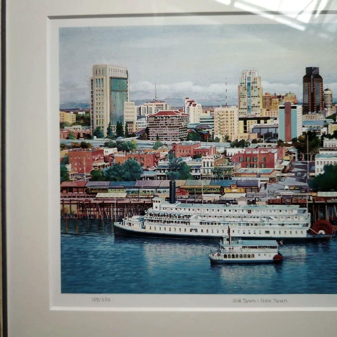 絵画 シルクスクリーン版画 額装品