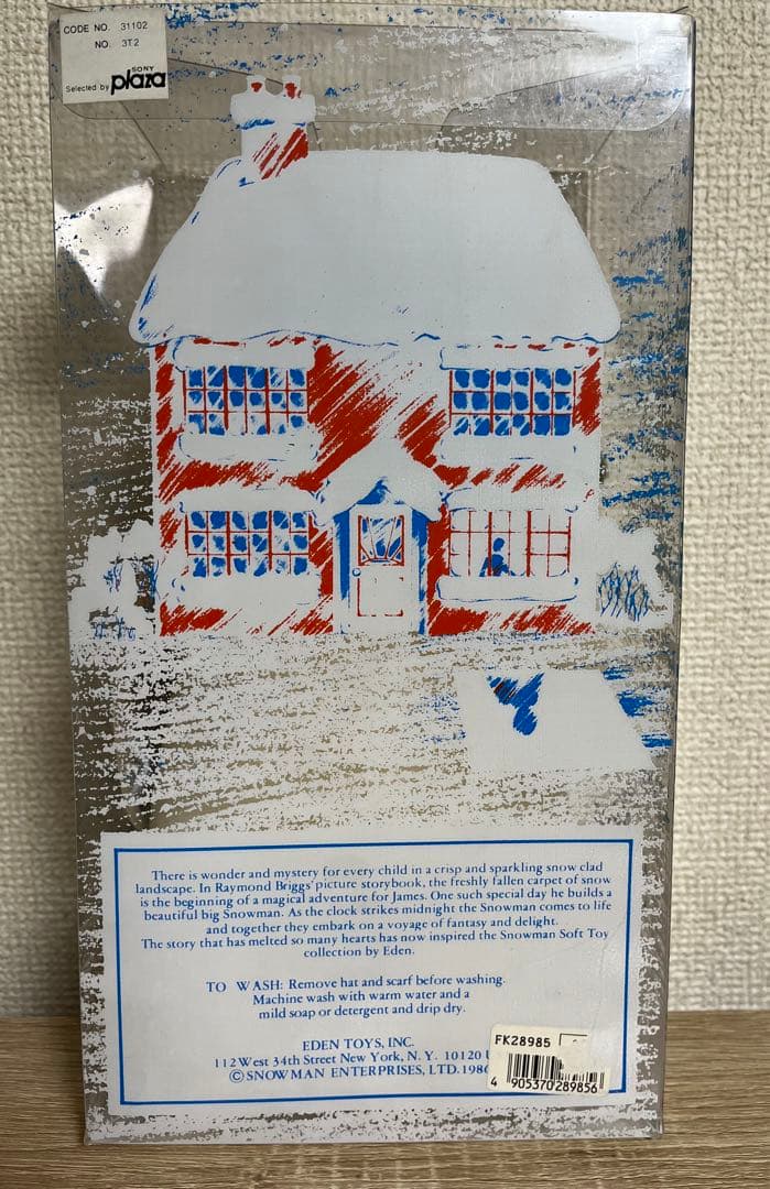 The man スノーマン　ぬいぐるみ　EDEN社