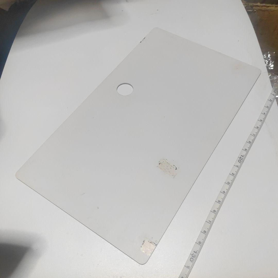 【鉄道サボ　愛称板】（表）さくら　自由席　（裏）無地