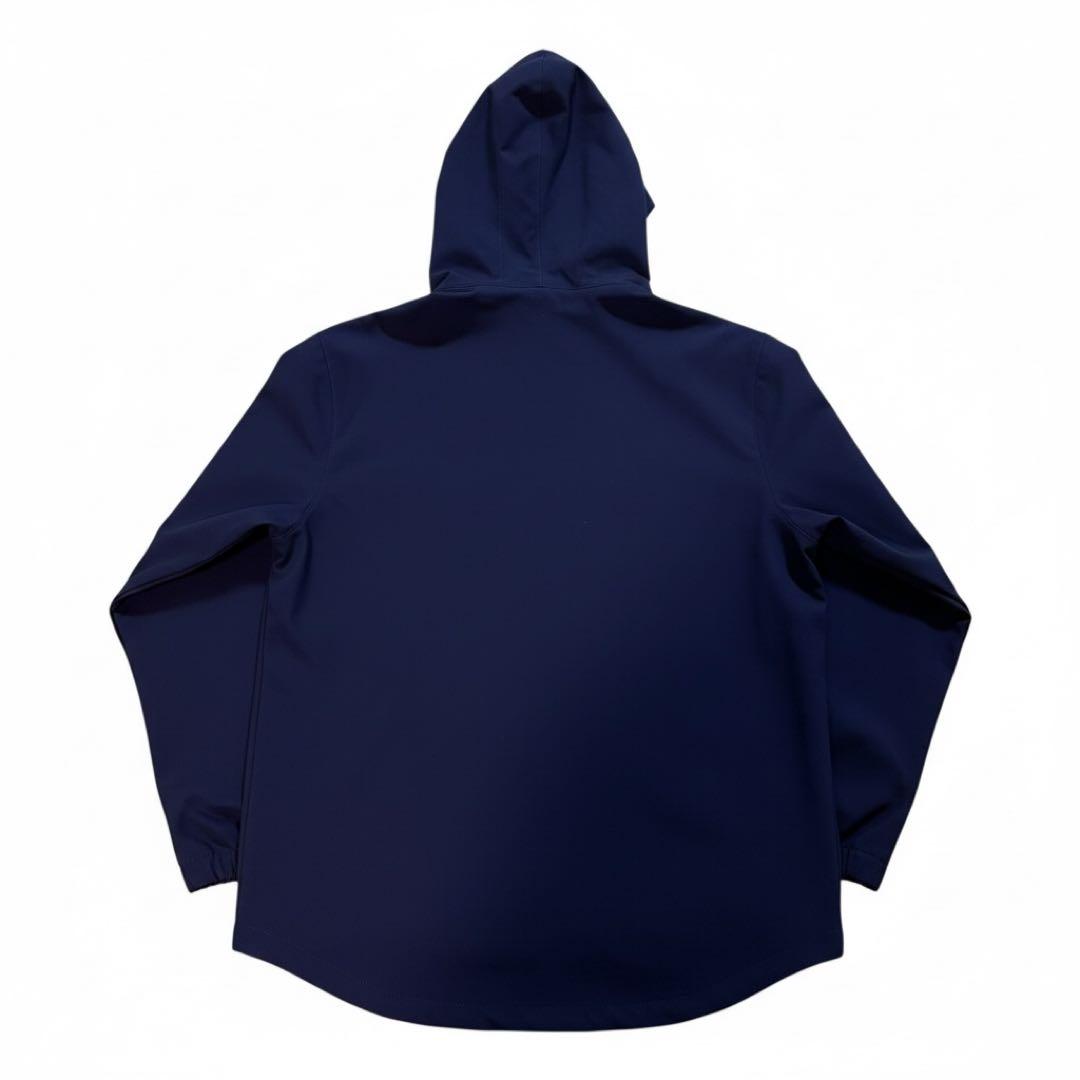 極美品TOMORROWLAND ジャケット　ネイビー　48 フード付き　ウール