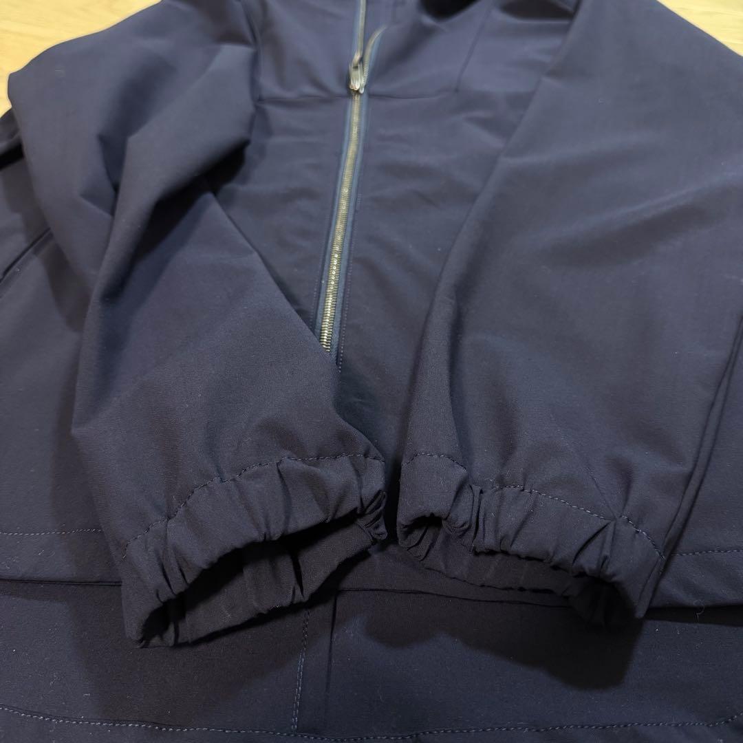 極美品TOMORROWLAND ジャケット　ネイビー　48 フード付き　ウール
