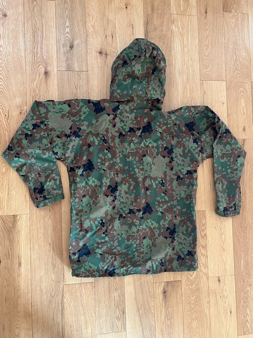 モンベルゴアテックス カモワッチレインスーツ Lサイズ 自衛隊迷彩ゴア