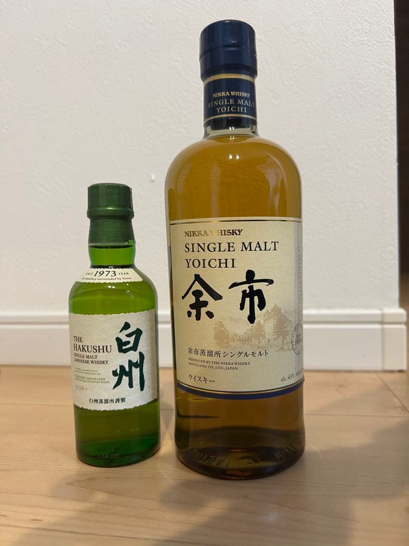 シングルモルトウィスキー余市白洲セット
