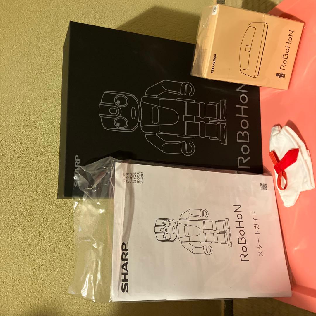 希少シャープ ロボホン SR-03M ブルー弟モデル　ベネフィットジャパンモデル