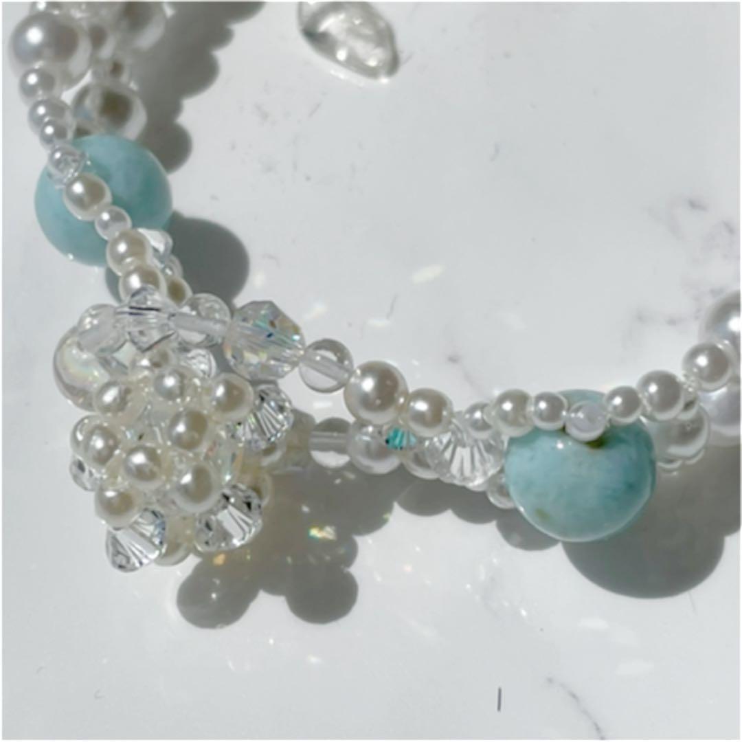 ペット用ビーズネックレス極小！ MGH-015