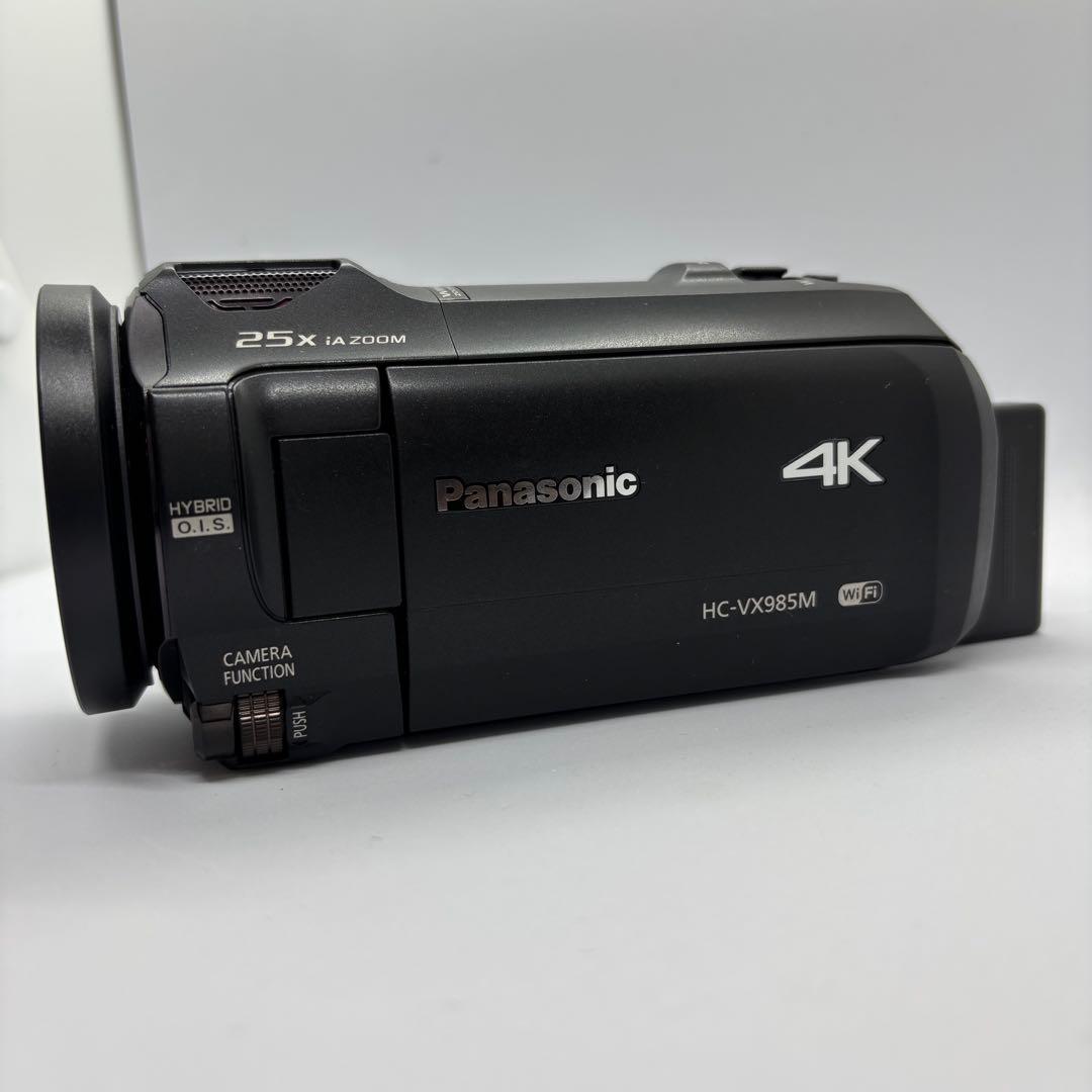 超美品 4K Panasonic HC-VX985M 大容量バッテリー&充電器付