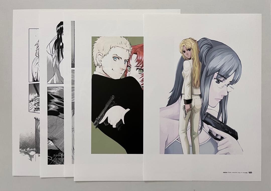 ガンスリンガーガール 複製原画 5枚 相田裕 GUNSLINGER GIRL ガンスリンガーガール 複製原画 5枚 相田裕 GUNSLINGER GIRL ガン