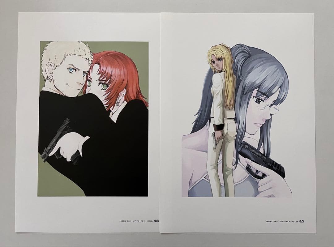 ガンスリンガーガール 複製原画 5枚 相田裕 GUNSLINGER GIRL