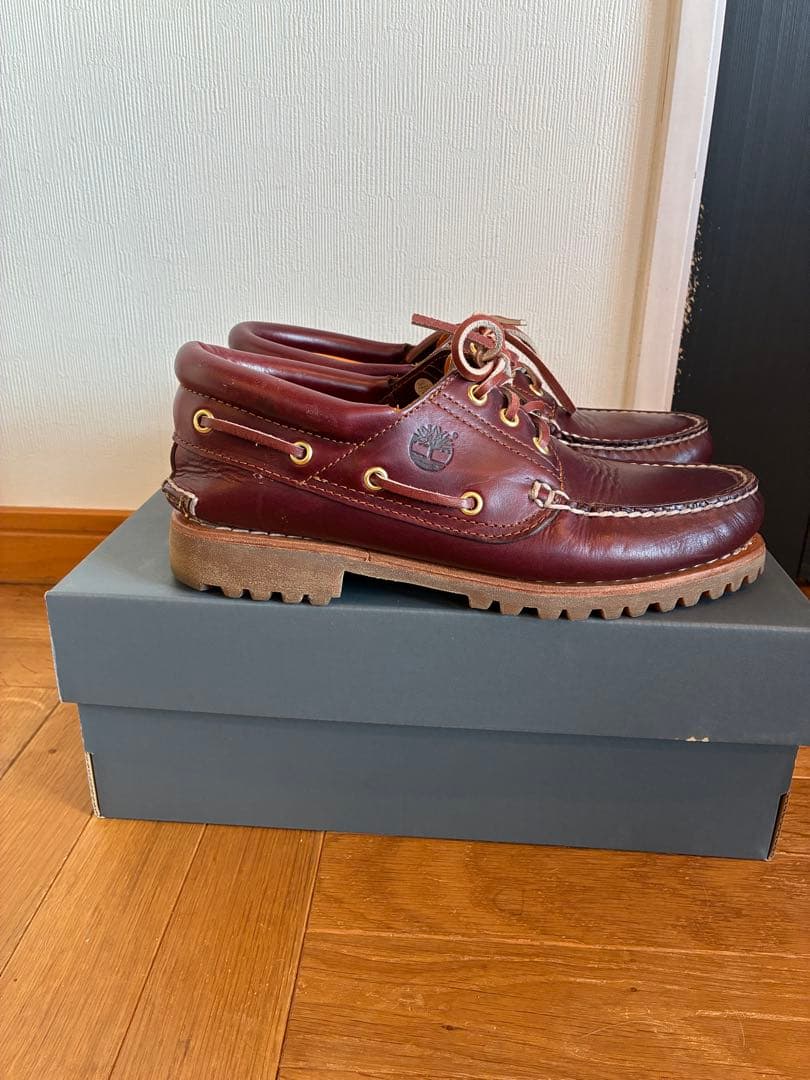 Timberland ティンバーランド 3eye バーガンディ 25.5