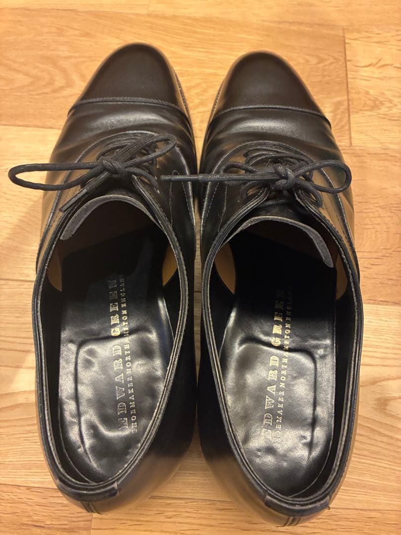 ま*ん様 EDWARD GREEN CHELSEA ブラック　71\2