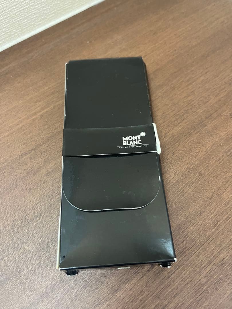 【新品未使用】Montblanc モンブラン 本革　筆箱　ペンケース　3本入り