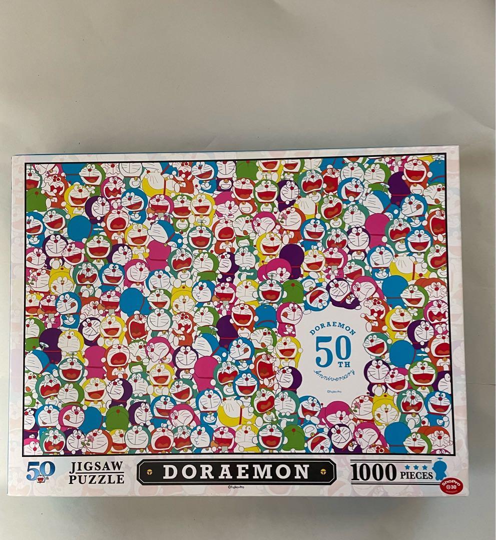 未使用）ドラえもん 50周年記念 1000ピースジグソーパズル - メルカリ