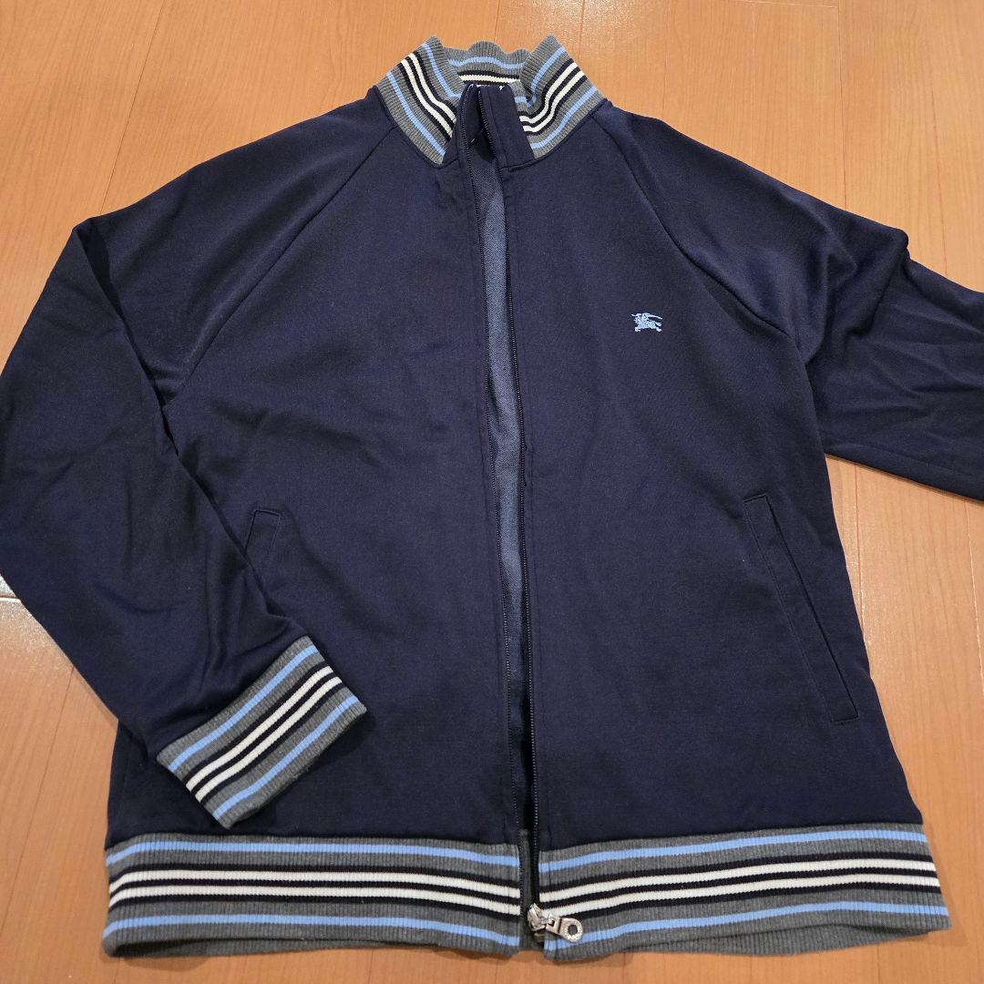 BURBERRY BLACK LABEL ジャンパー ネイビー - メルカリ