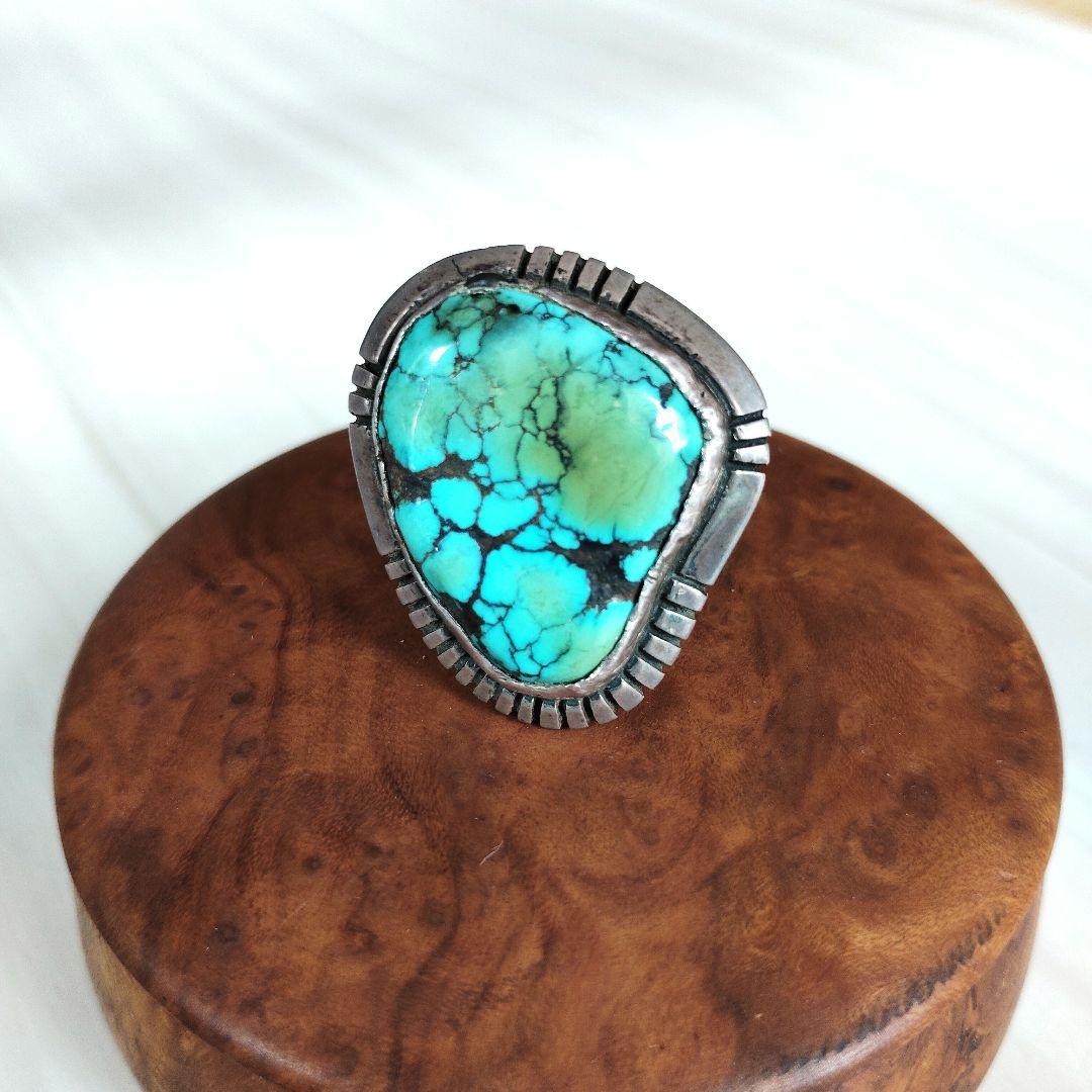 インディアンジュエリー ターコイズ大　 17号ビンテージ