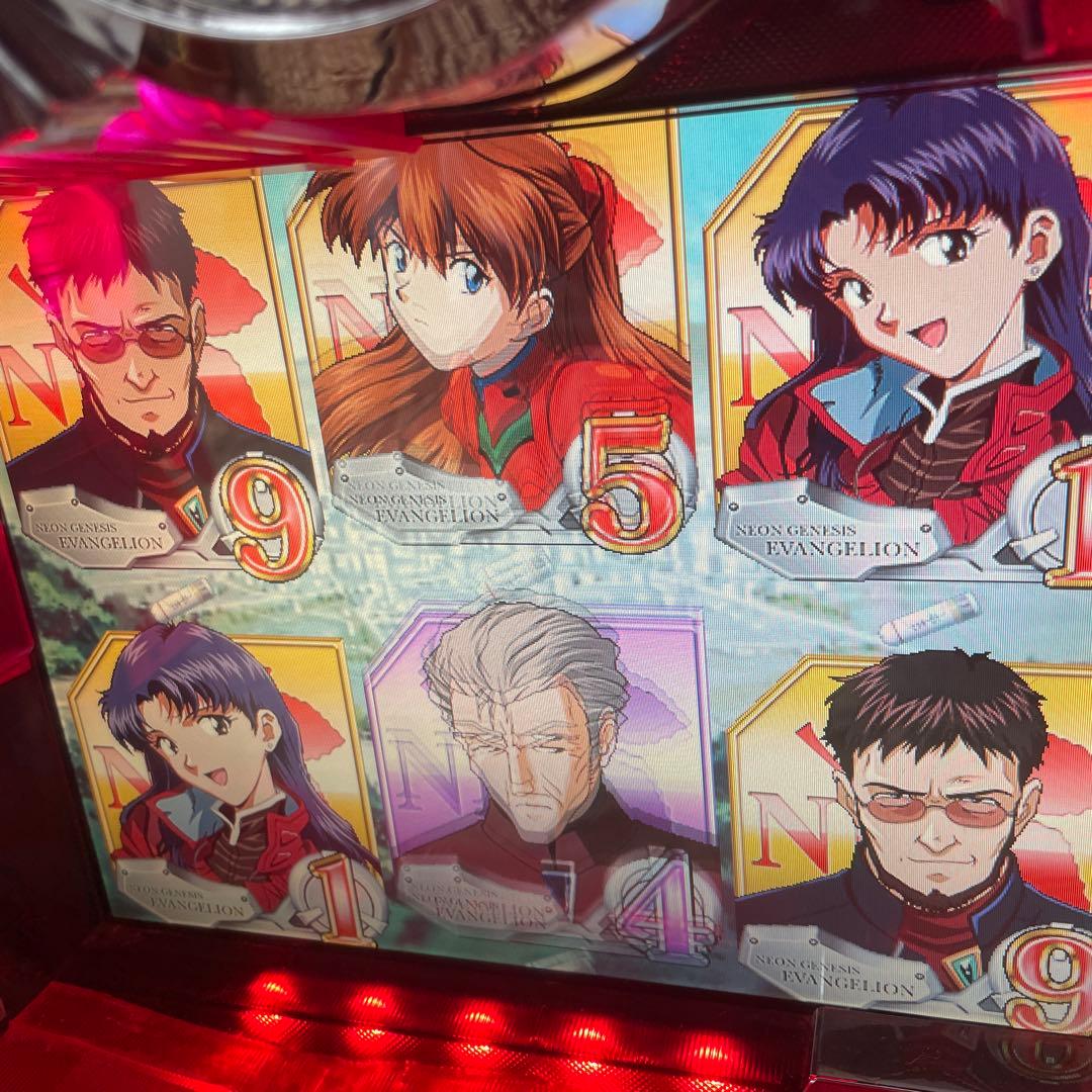 【中古ジャンク】エヴァンゲリオン 卓上パチンコ 実機