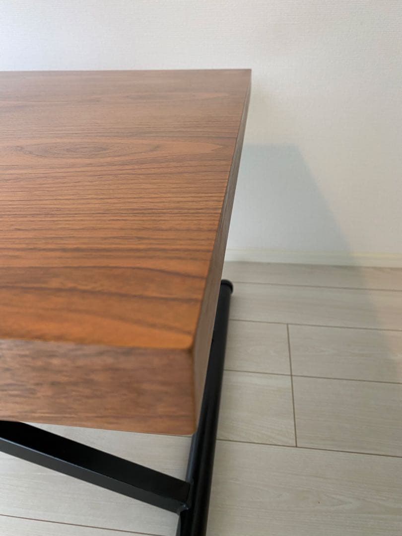 昇降ダイニングテーブル　アクティブ　ウォルナット