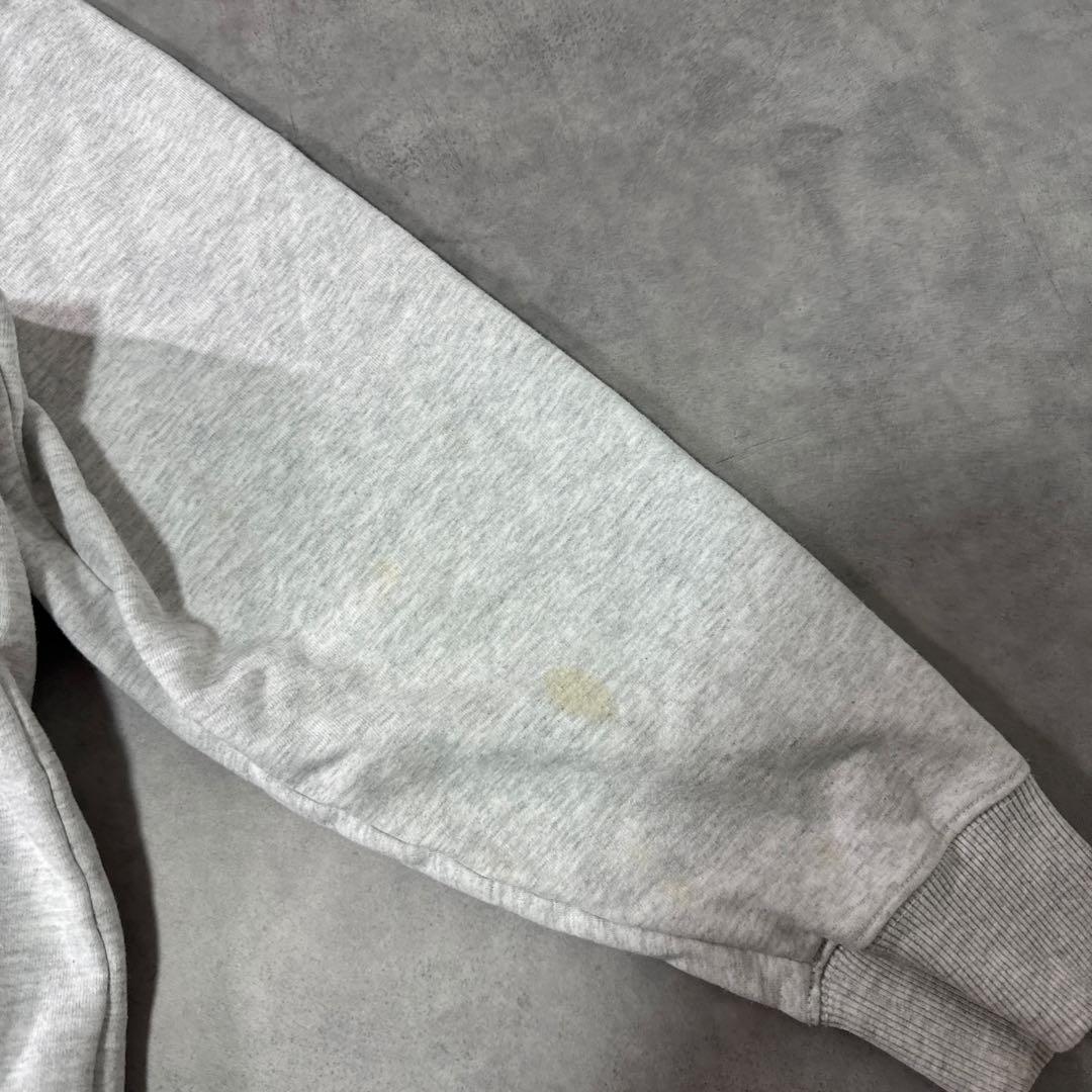 STUSSY 8ボール パーカー ステューシー フーディ 両面ロゴ グレー M