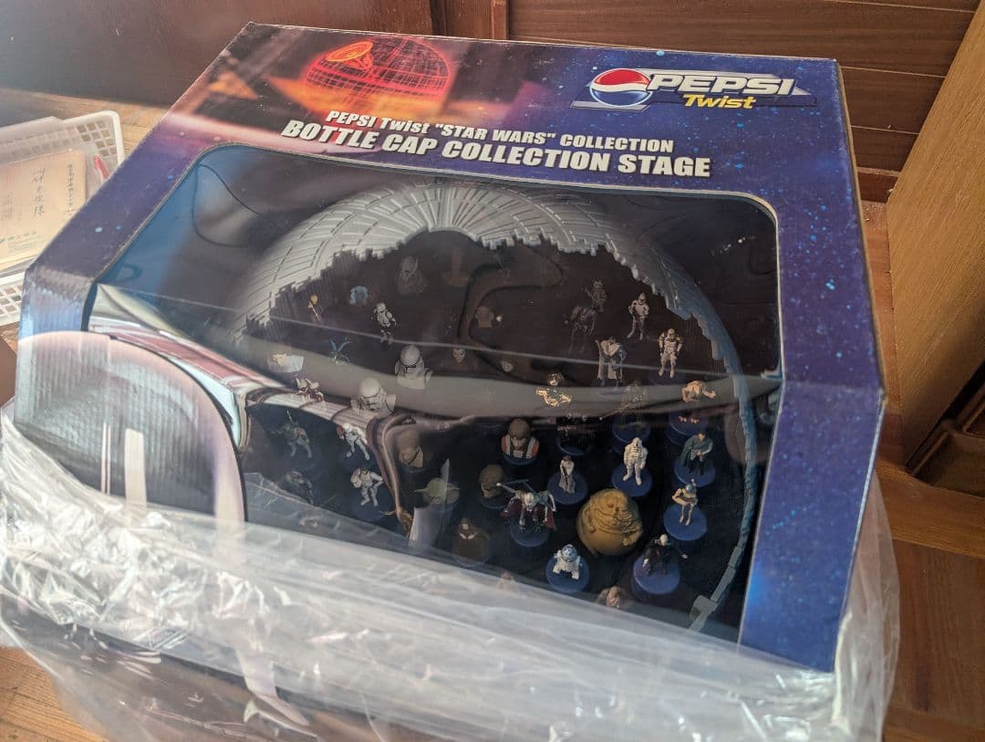 ペプシ　スター・ウォーズ　ボトルキャップ　デス・スター　EP3　コンプ
