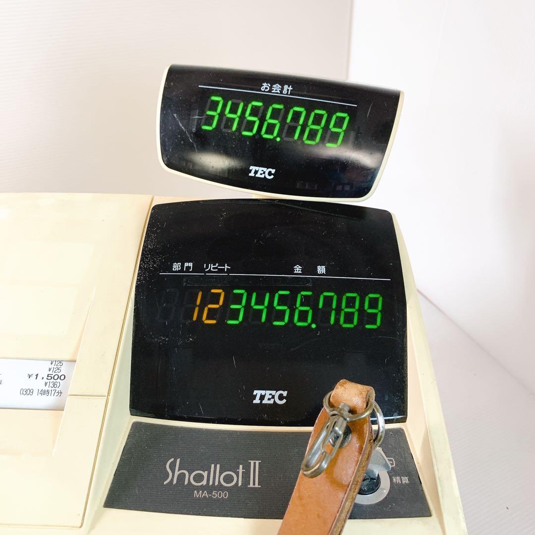 ロ*ト様 TECレジスター MA-500 Sキー1つ付き 動作品の通販はau PAY