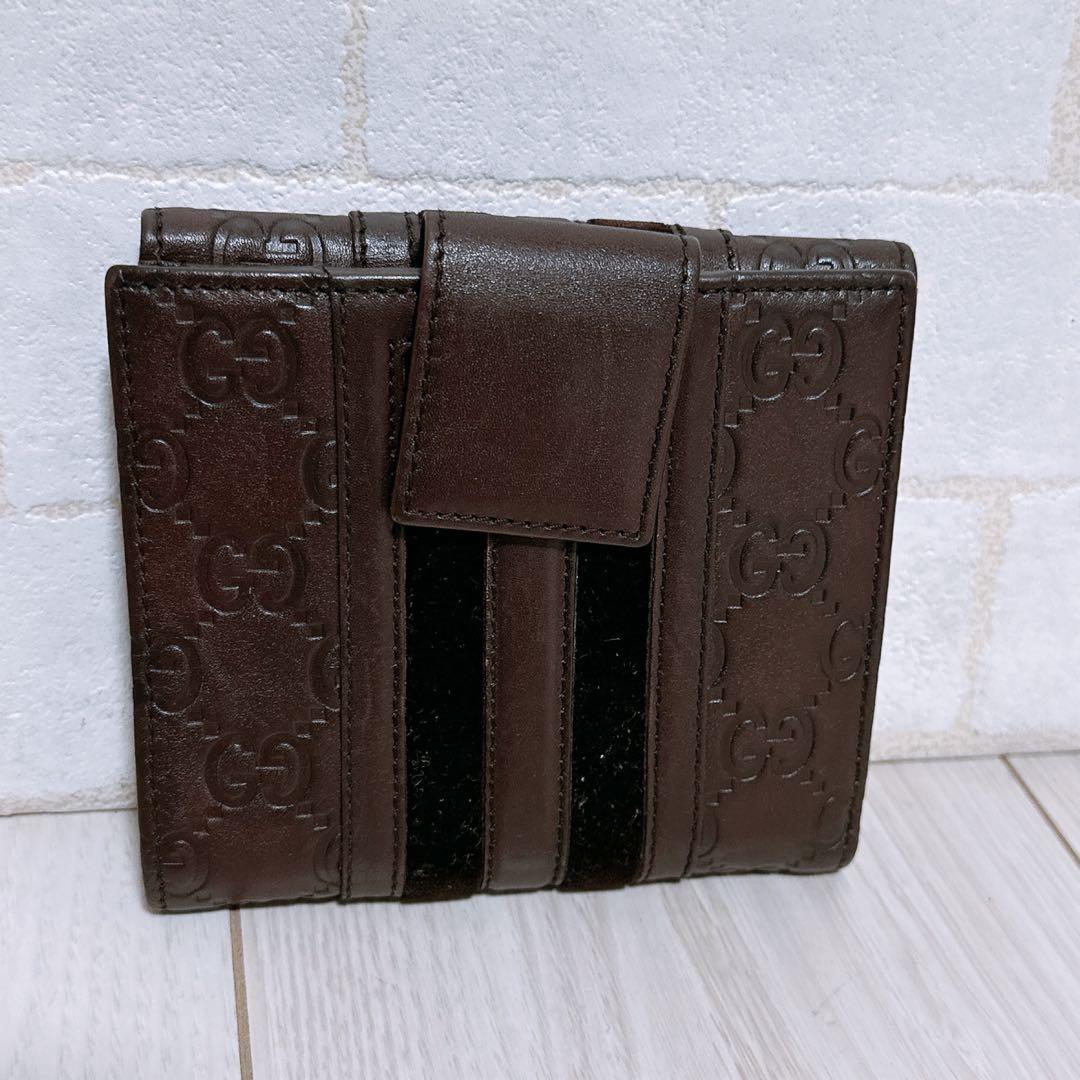 《美品》GUCCI(グッチ)折財布