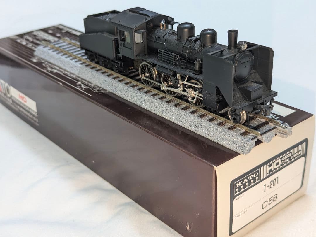 KATO　C56　蒸気機関車　【1-201】　HOゲージ　全パーツあり