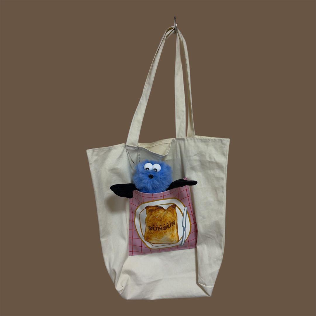 パペットスンスン 一番くじ B賞ぬいぐるみ付きトートバッグ - メルカリ