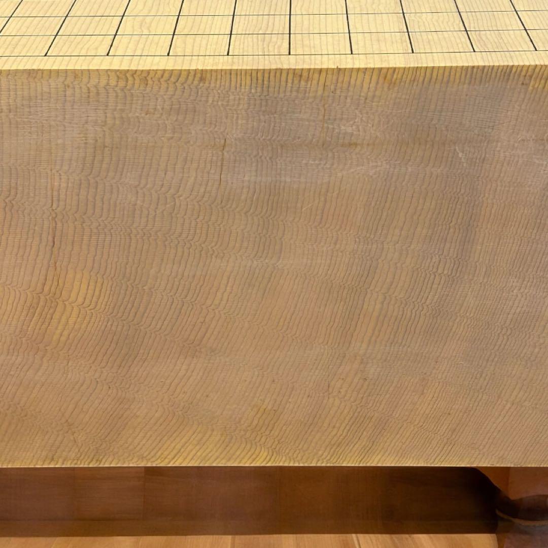 極上囲碁セット✨本榧 脚付き囲碁盤〈5.8寸〉 蛤碁石181個＋那智黒182個