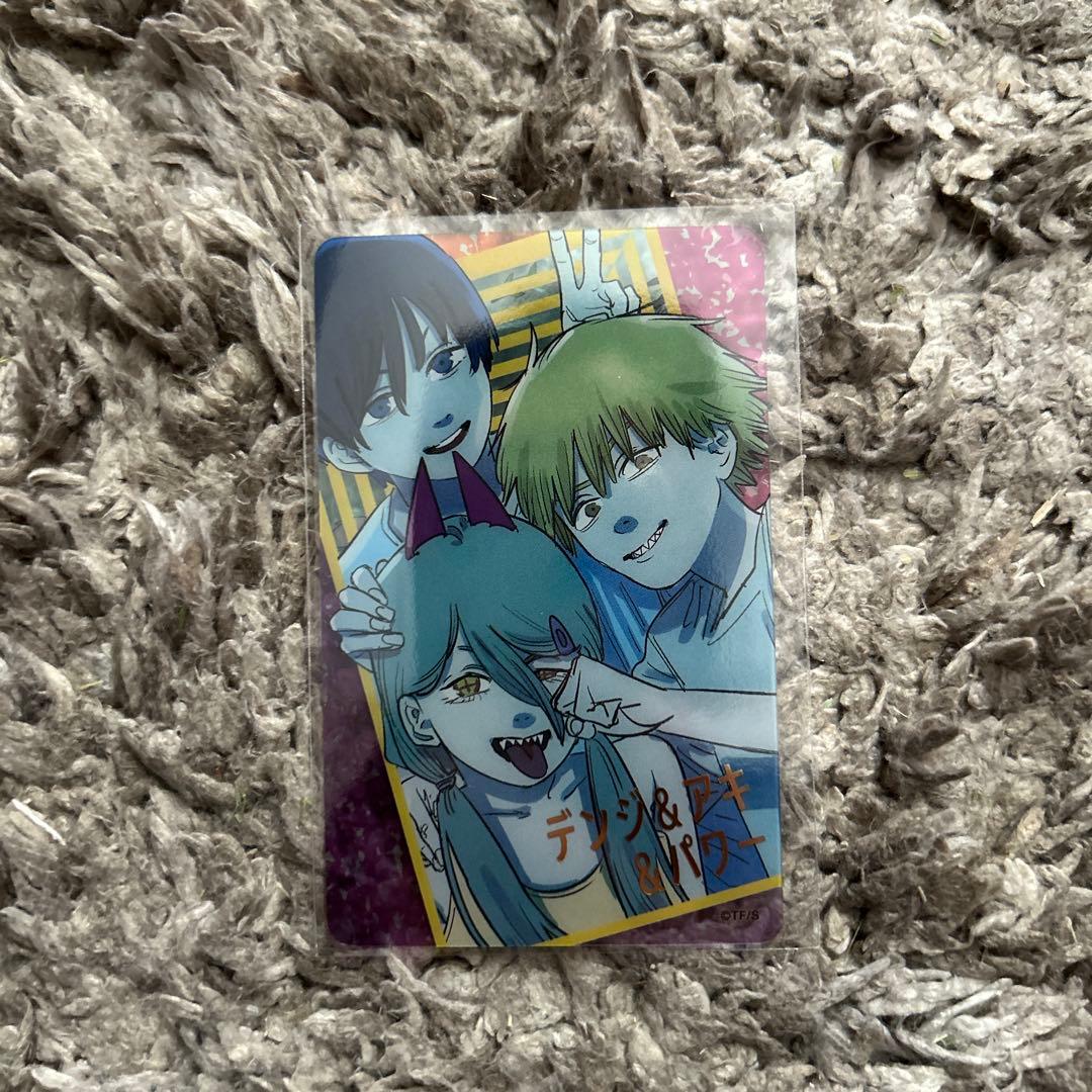 チェンソーマン 早川家 箔押しクリアカードコレクション ジャンプ