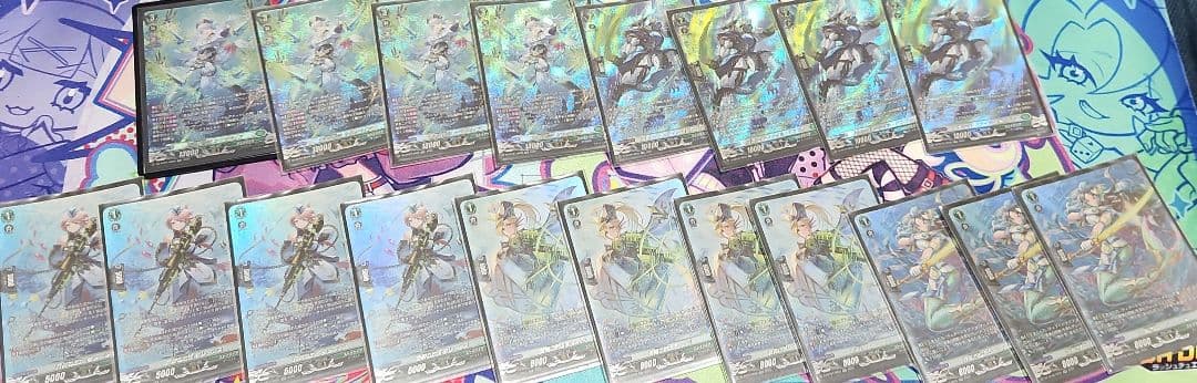 蒼奏の歌姫 カリオペイア デッキ 蒼奏関連カードSR統一