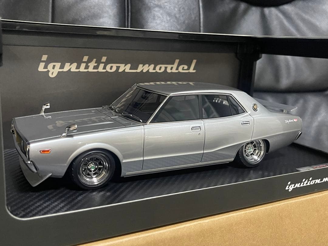 IG1978 1/18 Skyline 2000GT-X Silver ヨンメリ