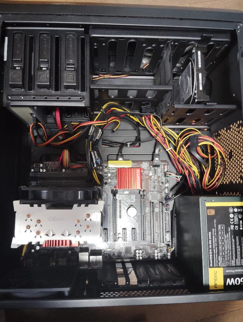 自作ゲーミングパソコン 8コア i7 4790 マウス キーボード 付き