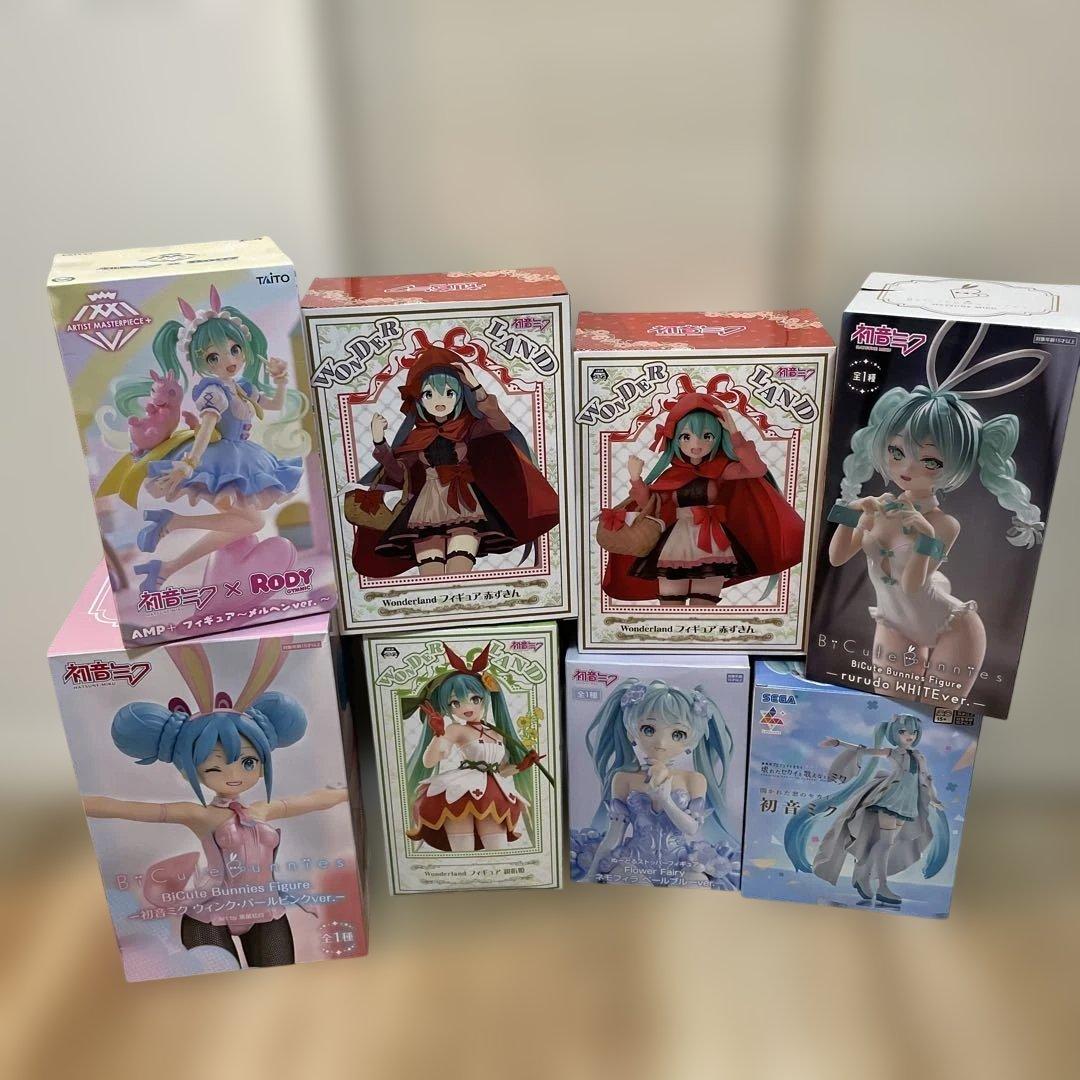 初音ミク フィギュアコレクション 8体セット 初音ミク フィギュア 8体セット 6792-1477-