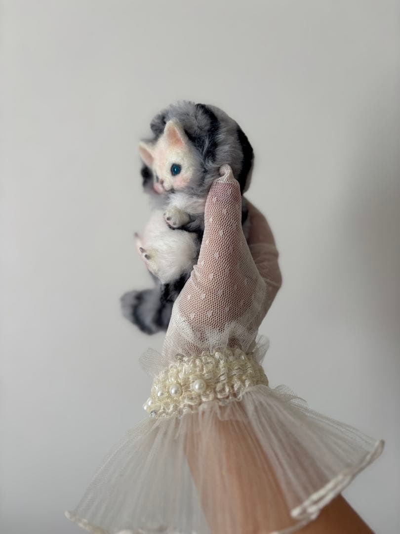 アートドール アメショ幻獣No.059 羊毛フェルト