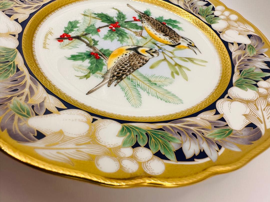 希少】ノリタケ BIRDS OF AMERICA クリスマスプレート 1999 - メルカリ