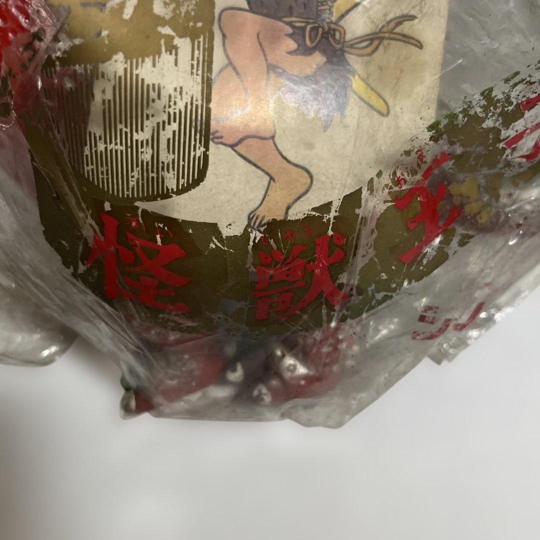 ⚠️激レア　怪獣王子　ネッシー　赤成型　当時物　野村トーイ