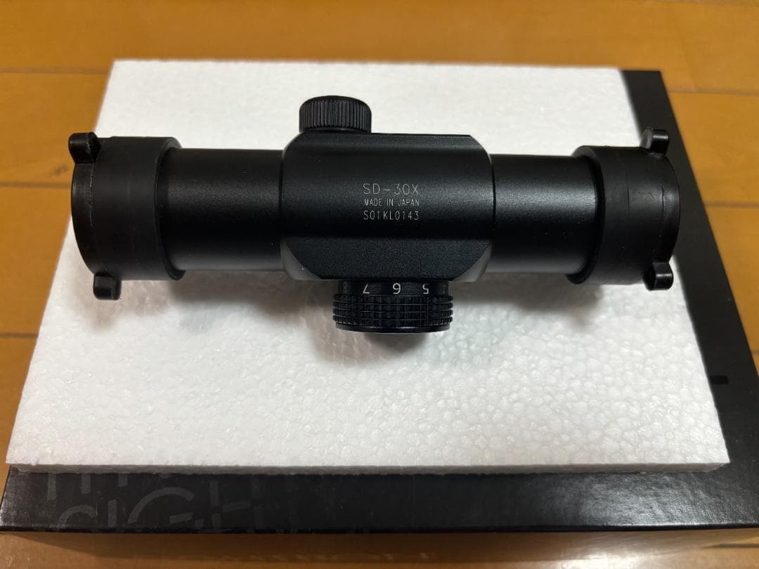 SIGHTRON SD-30X 光学サイト、L型ハイマウントⅡ