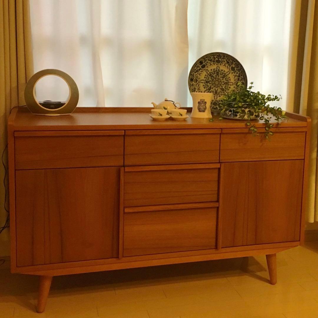 unico ALBERO キャビネット サイドボード 廃盤 - メルカリ