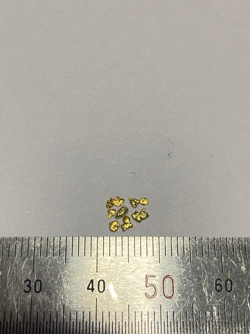 kk　砂金　アラスカ産　0.1g×11 自然金　ネイティブ　その6〜16