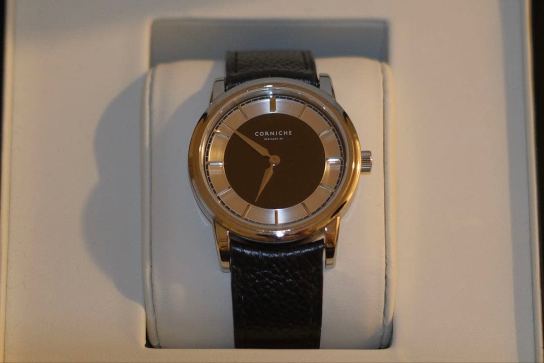 Corniche Heritage 40 黒文字盤