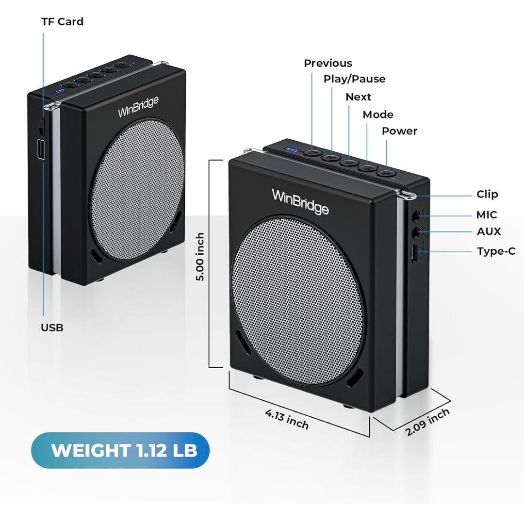 大音量 ポータブル拡声器 スピーカー ハンドマイク イベント 学校行事