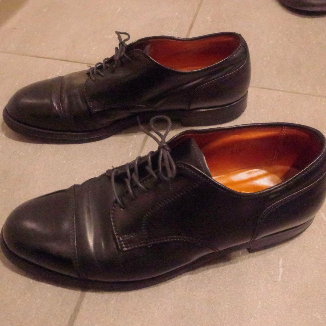 Alden 2161 8E 26cmシェルコードバン ストレートチップ 黒