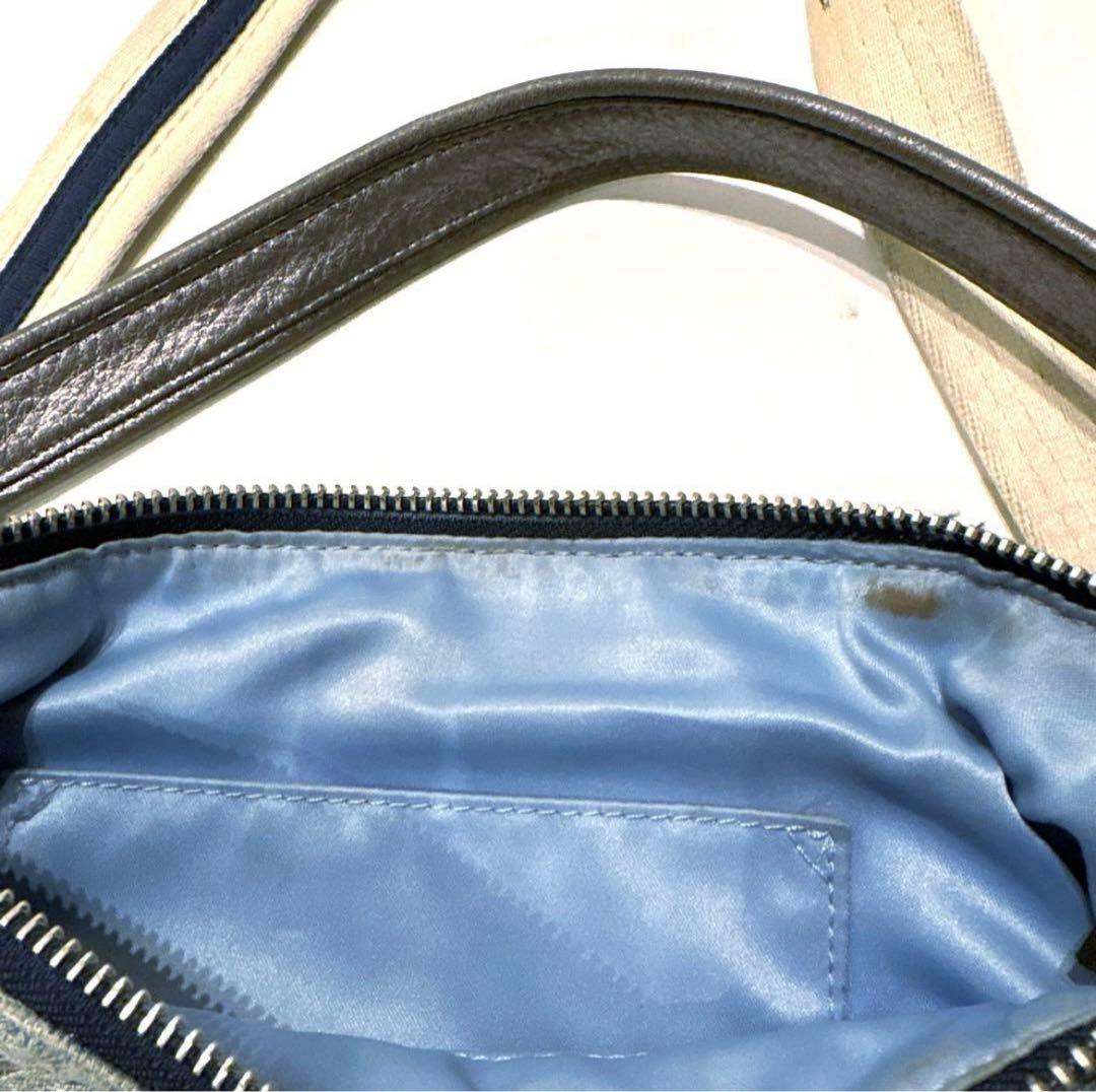 COACH コーチ ポピー デニム ワンショルダー ポーチ 肩掛け 2WAY