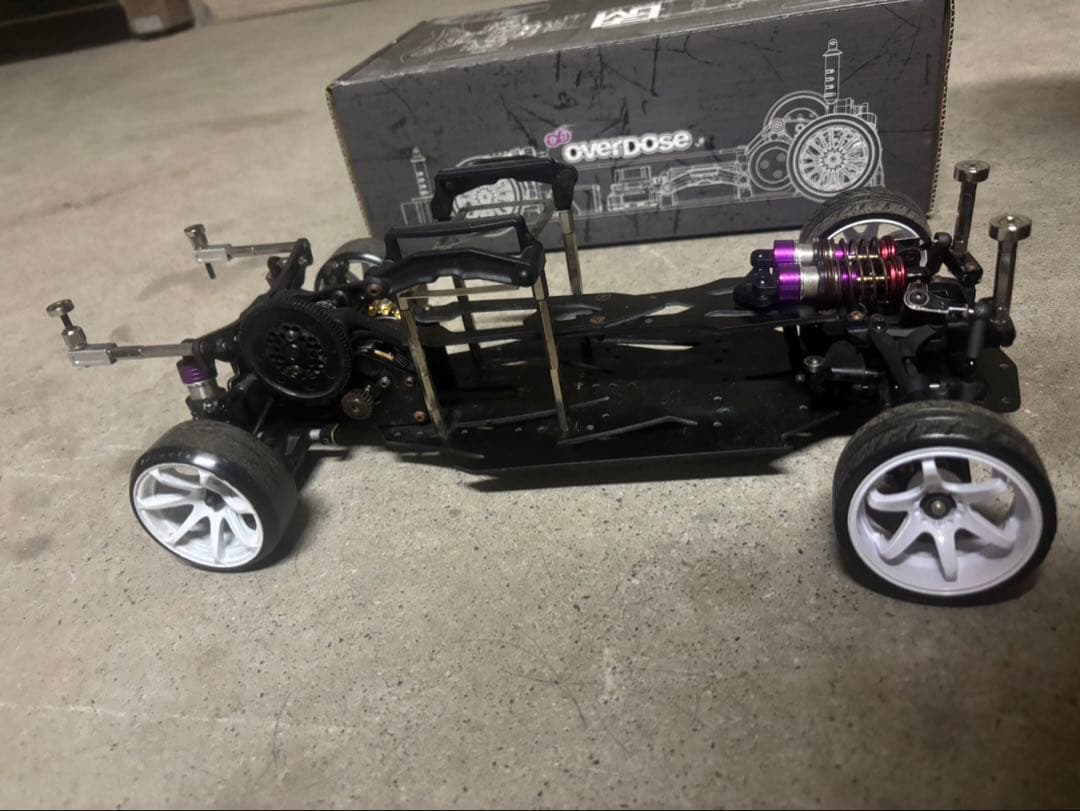 オーバードーズ OVERDOSE ガルム シャーシ　モーターセット　ドリラジ